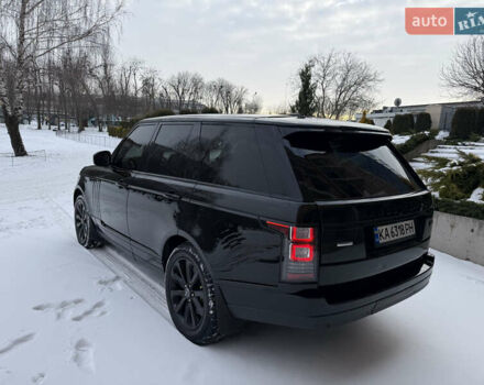 Черный Ленд Ровер Рендж Ровер, объемом двигателя 4.4 л и пробегом 218 тыс. км за 29000 $, фото 9 на Automoto.ua