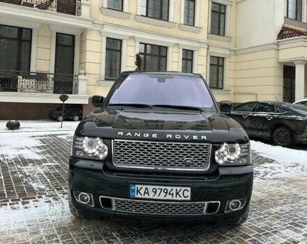 Черный Ленд Ровер Рендж Ровер, объемом двигателя 5 л и пробегом 180 тыс. км за 16000 $, фото 1 на Automoto.ua