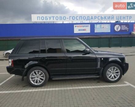 Черный Ленд Ровер Рендж Ровер, объемом двигателя 5 л и пробегом 212 тыс. км за 23000 $, фото 6 на Automoto.ua