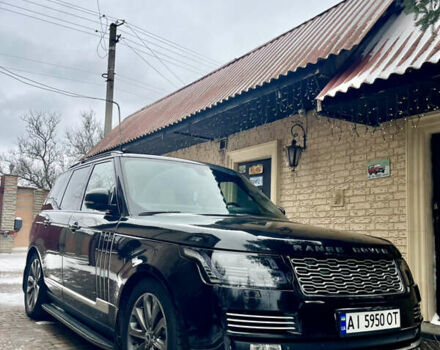 Чорний Ленд Ровер Рендж Ровер, об'ємом двигуна 5 л та пробігом 220 тис. км за 31200 $, фото 6 на Automoto.ua