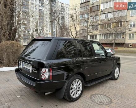 Черный Ленд Ровер Рендж Ровер, объемом двигателя 5 л и пробегом 220 тыс. км за 12999 $, фото 11 на Automoto.ua