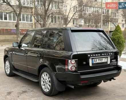 Черный Ленд Ровер Рендж Ровер, объемом двигателя 5 л и пробегом 220 тыс. км за 12999 $, фото 66 на Automoto.ua