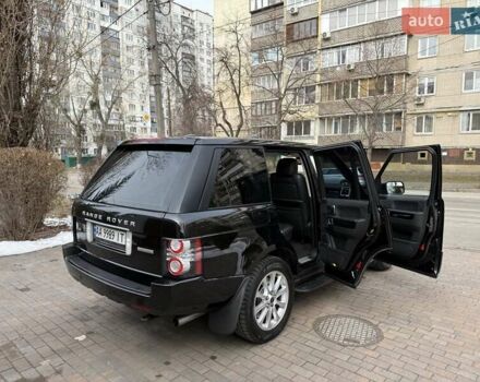 Черный Ленд Ровер Рендж Ровер, объемом двигателя 5 л и пробегом 220 тыс. км за 12999 $, фото 27 на Automoto.ua