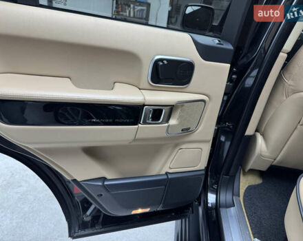 Черный Ленд Ровер Рендж Ровер, объемом двигателя 5 л и пробегом 82 тыс. км за 25500 $, фото 28 на Automoto.ua