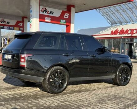 Черный Ленд Ровер Рендж Ровер, объемом двигателя 4.4 л и пробегом 200 тыс. км за 36000 $, фото 4 на Automoto.ua
