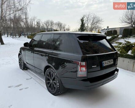 Черный Ленд Ровер Рендж Ровер, объемом двигателя 4.4 л и пробегом 218 тыс. км за 29000 $, фото 3 на Automoto.ua