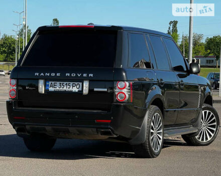 Ленд Ровер Рендж Ровер 2012 в Кривом Роге на Automoto.ua Черный Ленд Ровер Рендж Ровер, объемом двигателя 4.37 л и пробегом 273 тыс. км за 22500 $, фото 3 на Automoto.ua