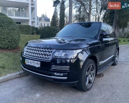 Ленд Ровер Рендж Ровер 2012 в Киеве на Automoto.ua Черный Ленд Ровер Рендж Ровер, объемом двигателя 5 л и пробегом 125 тыс. км за 45000 $, фото 7 на Automoto.ua