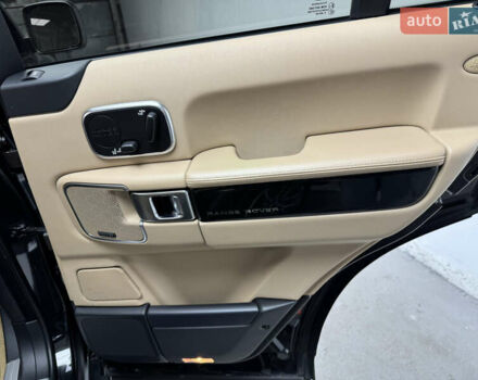 Черный Ленд Ровер Рендж Ровер, объемом двигателя 5 л и пробегом 82 тыс. км за 25500 $, фото 20 на Automoto.ua