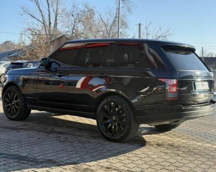 Черный Ленд Ровер Рендж Ровер, объемом двигателя 4.4 л и пробегом 200 тыс. км за 36000 $, фото 9 на Automoto.ua