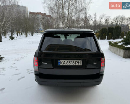 Черный Ленд Ровер Рендж Ровер, объемом двигателя 4.4 л и пробегом 218 тыс. км за 29000 $, фото 10 на Automoto.ua