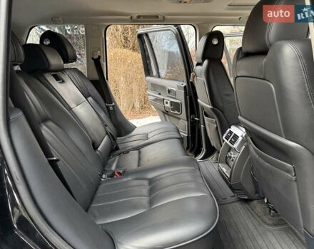 Черный Ленд Ровер Рендж Ровер, объемом двигателя 5 л и пробегом 220 тыс. км за 12999 $, фото 32 на Automoto.ua