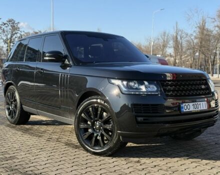 Черный Ленд Ровер Рендж Ровер, объемом двигателя 4.4 л и пробегом 200 тыс. км за 36000 $, фото 13 на Automoto.ua