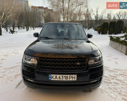 Черный Ленд Ровер Рендж Ровер, объемом двигателя 4.4 л и пробегом 218 тыс. км за 29000 $, фото 16 на Automoto.ua