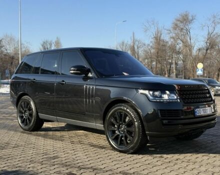 Черный Ленд Ровер Рендж Ровер, объемом двигателя 4.4 л и пробегом 200 тыс. км за 36000 $, фото 1 на Automoto.ua