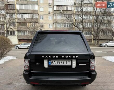 Черный Ленд Ровер Рендж Ровер, объемом двигателя 5 л и пробегом 220 тыс. км за 12999 $, фото 8 на Automoto.ua
