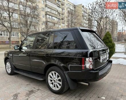 Черный Ленд Ровер Рендж Ровер, объемом двигателя 5 л и пробегом 220 тыс. км за 12999 $, фото 6 на Automoto.ua