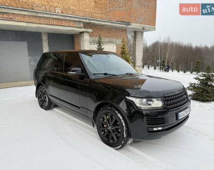 Черный Ленд Ровер Рендж Ровер, объемом двигателя 4.4 л и пробегом 218 тыс. км за 29000 $, фото 2 на Automoto.ua