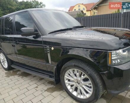 Черный Ленд Ровер Рендж Ровер, объемом двигателя 5 л и пробегом 212 тыс. км за 23000 $, фото 12 на Automoto.ua