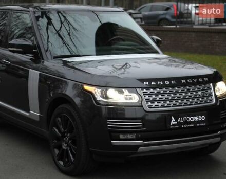 Чорний Ленд Ровер Рендж Ровер, об'ємом двигуна 5 л та пробігом 126 тис. км за 40000 $, фото 6 на Automoto.ua