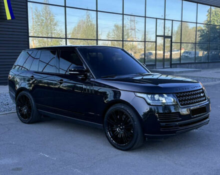 Ленд Ровер Рендж Ровер 2012 у Дніпро (Дніпропетровську) на Automoto.ua Чорний Ленд Ровер Рендж Ровер, об'ємом двигуна 4.37 л та пробігом 196 тис. км за 30999 $, фото 3 на Automoto.ua