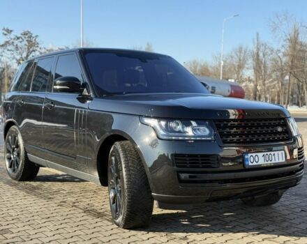 Черный Ленд Ровер Рендж Ровер, объемом двигателя 4.4 л и пробегом 200 тыс. км за 36000 $, фото 15 на Automoto.ua