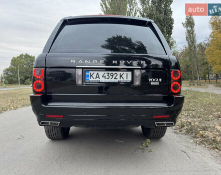 Чорний Ленд Ровер Рендж Ровер, об'ємом двигуна 4.37 л та пробігом 320 тис. км за 22000 $, фото 5 на Automoto.ua