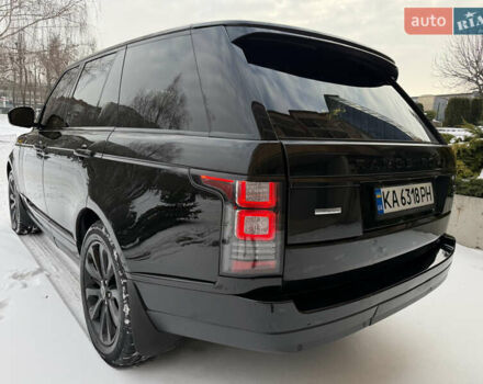 Черный Ленд Ровер Рендж Ровер, объемом двигателя 4.4 л и пробегом 218 тыс. км за 29000 $, фото 70 на Automoto.ua