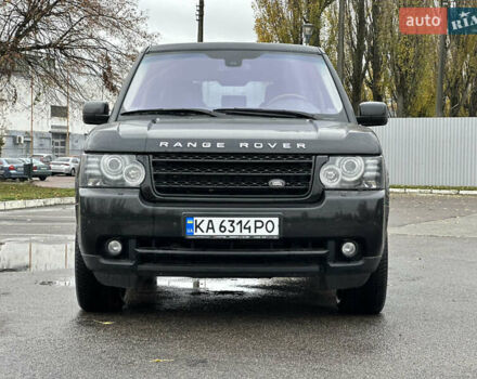 Черный Ленд Ровер Рендж Ровер, объемом двигателя 4.37 л и пробегом 270 тыс. км за 19500 $, фото 1 на Automoto.ua