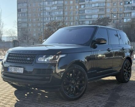 Черный Ленд Ровер Рендж Ровер, объемом двигателя 4.4 л и пробегом 200 тыс. км за 36000 $, фото 14 на Automoto.ua