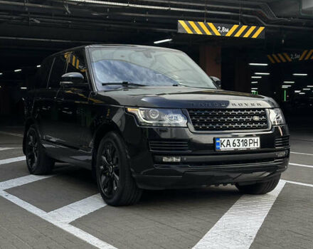 Черный Ленд Ровер Рендж Ровер, объемом двигателя 4.4 л и пробегом 218 тыс. км за 36000 $, фото 2 на Automoto.ua