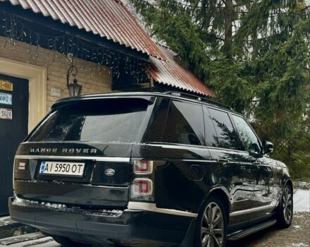Черный Ленд Ровер Рендж Ровер, объемом двигателя 5 л и пробегом 220 тыс. км за 31200 $, фото 2 на Automoto.ua