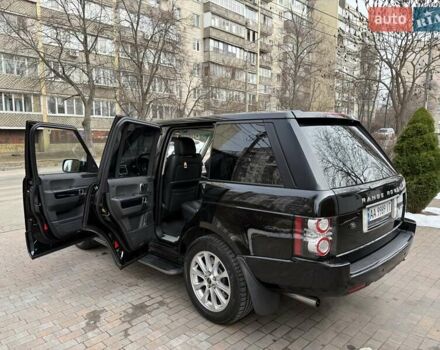 Черный Ленд Ровер Рендж Ровер, объемом двигателя 5 л и пробегом 220 тыс. км за 12999 $, фото 25 на Automoto.ua