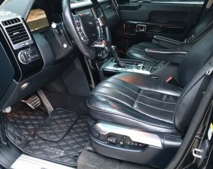 Черный Ленд Ровер Рендж Ровер, объемом двигателя 5 л и пробегом 167 тыс. км за 16800 $, фото 4 на Automoto.ua