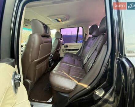 Черный Ленд Ровер Рендж Ровер, объемом двигателя 4.37 л и пробегом 190 тыс. км за 24900 $, фото 10 на Automoto.ua