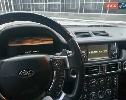 Чорний Ленд Ровер Рендж Ровер, об'ємом двигуна 4.37 л та пробігом 221 тис. км за 21500 $, фото 13 на Automoto.ua