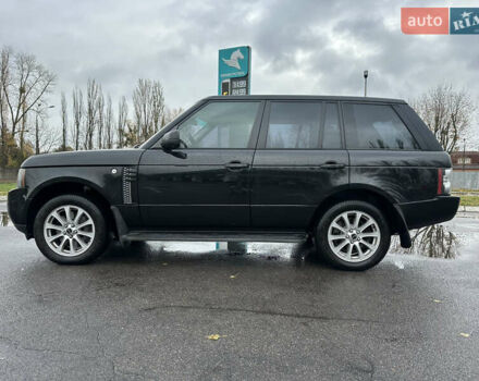 Черный Ленд Ровер Рендж Ровер, объемом двигателя 4.37 л и пробегом 270 тыс. км за 19500 $, фото 7 на Automoto.ua