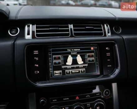 Чорний Ленд Ровер Рендж Ровер, об'ємом двигуна 5 л та пробігом 126 тис. км за 40000 $, фото 20 на Automoto.ua