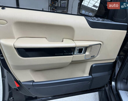 Черный Ленд Ровер Рендж Ровер, объемом двигателя 5 л и пробегом 82 тыс. км за 25500 $, фото 22 на Automoto.ua