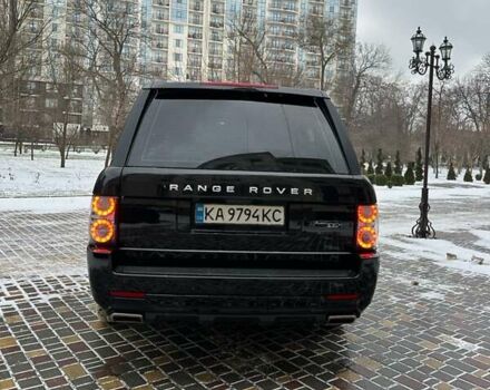 Черный Ленд Ровер Рендж Ровер, объемом двигателя 5 л и пробегом 180 тыс. км за 16000 $, фото 5 на Automoto.ua