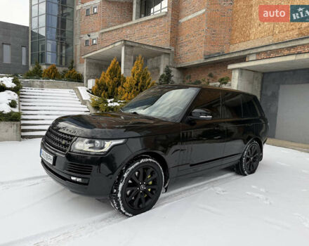 Черный Ленд Ровер Рендж Ровер, объемом двигателя 4.4 л и пробегом 218 тыс. км за 29000 $, фото 1 на Automoto.ua