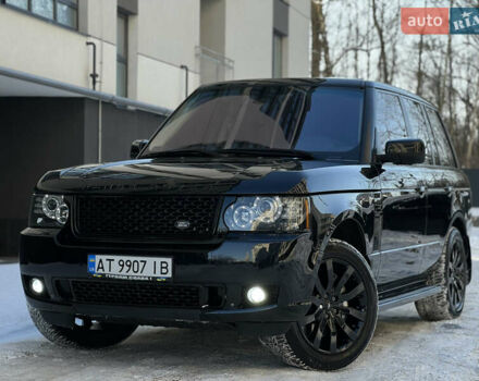 Черный Ленд Ровер Рендж Ровер, объемом двигателя 4.4 л и пробегом 228 тыс. км за 18700 $, фото 1 на Automoto.ua
