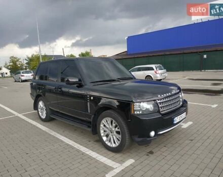 Черный Ленд Ровер Рендж Ровер, объемом двигателя 5 л и пробегом 212 тыс. км за 23000 $, фото 4 на Automoto.ua