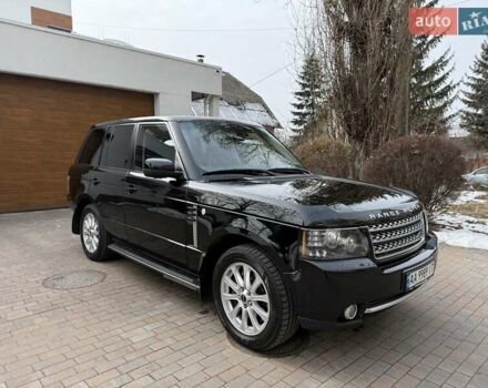 Черный Ленд Ровер Рендж Ровер, объемом двигателя 5 л и пробегом 220 тыс. км за 12999 $, фото 12 на Automoto.ua