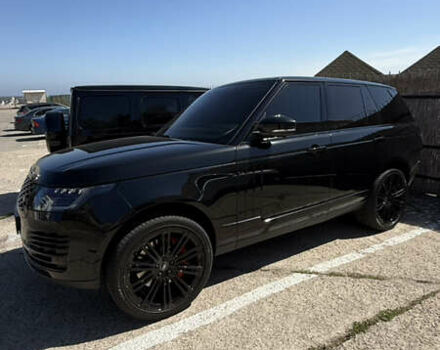 Черный Ленд Ровер Рендж Ровер, объемом двигателя 4.37 л и пробегом 170 тыс. км за 39500 $, фото 91 на Automoto.ua