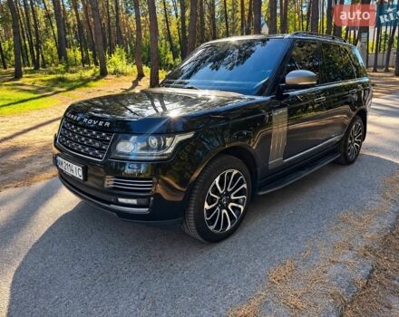 Чорний Ленд Ровер Рендж Ровер, об'ємом двигуна 5 л та пробігом 235 тис. км за 27000 $, фото 1 на Automoto.ua
