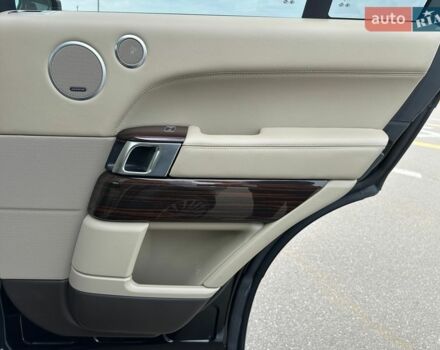 Черный Ленд Ровер Рендж Ровер, объемом двигателя 5 л и пробегом 52 тыс. км за 37800 $, фото 26 на Automoto.ua