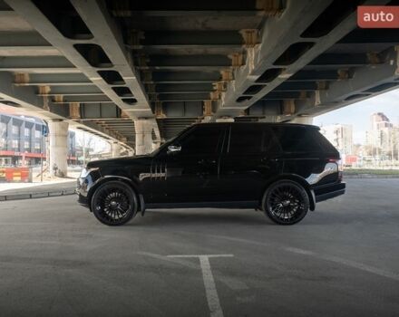 Черный Ленд Ровер Рендж Ровер, объемом двигателя 5 л и пробегом 52 тыс. км за 43500 $, фото 1 на Automoto.ua