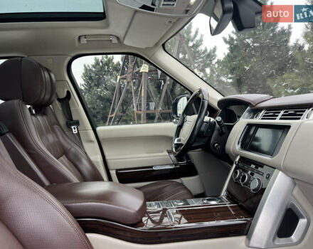 Чорний Ленд Ровер Рендж Ровер, об'ємом двигуна 5 л та пробігом 139 тис. км за 25900 $, фото 21 на Automoto.ua