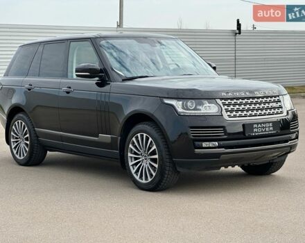 Черный Ленд Ровер Рендж Ровер, объемом двигателя 5 л и пробегом 52 тыс. км за 37800 $, фото 8 на Automoto.ua